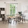 Patas para mesa comedor forma U 2uds acero negro 50x(72-73)cm de , Patas para mesas - Ref: Foro24-4013176, Precio: 101,66 €, ...