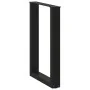 Patas para mesa comedor forma U 2uds acero negro 50x(72-73)cm de , Patas para mesas - Ref: Foro24-4013176, Precio: 101,66 €, ...