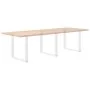 Patas para mesa centro forma U 3 uds blanco 80x(72-73) cm acero de , Patas para mesas - Ref: Foro24-4013205, Precio: 127,09 €...