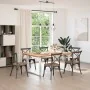 Patas para mesa comedor forma U 2uds acero blanco 100x(72-73)cm de , Patas para mesas - Ref: Foro24-4013197, Precio: 104,14 €...