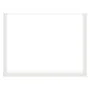 Patas para mesa comedor forma U 2uds acero blanco 100x(72-73)cm de , Patas para mesas - Ref: Foro24-4013197, Precio: 104,14 €...