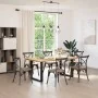 Patas para mesa de comedor en forma de U 2 uds acero negro von , Tischbeine - Ref: Foro24-4013188, Preis: 85,09 €, Rabatt: %
