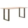 Patas mesa centro forma U 2uds acero natural 60x(72-73)cm acero de , Patas para mesas - Ref: Foro24-4013183, Precio: 75,69 €,...