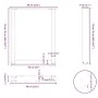 Patas mesa centro forma U 2uds acero natural 60x(72-73)cm acero de , Patas para mesas - Ref: Foro24-4013183, Precio: 75,69 €,...