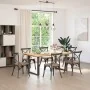 Patas para mesa comedor forma U 2uds acero natural 90x(72-73)cm de , Patas para mesas - Ref: Foro24-4013195, Precio: 93,68 €,...