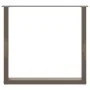 Patas para mesa comedor forma U 2uds acero natural 90x(72-73)cm de , Patas para mesas - Ref: Foro24-4013195, Precio: 93,68 €,...