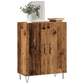 Aparador de madera de ingeniería envejecida 69,5x34x90 cm by , Sideboards - Ref: Foro24-857177, Price: 78,42 €, Discount: %