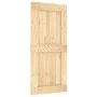 Puerta corredera con herrajes madera maciza de pino 95x210 cm de , Puertas - Ref: Foro24-3332746, Precio: 210,18 €, Descuento: %