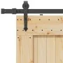 Puerta corredera con herrajes madera maciza de pino 95x210 cm de , Puertas - Ref: Foro24-3332746, Precio: 210,18 €, Descuento: %