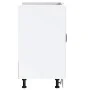 Mueble bajo para fregadero Kalmar blanco brillo 80x46x81,5 cm de , Armarios de cocina - Ref: Foro24-853449, Precio: 83,11 €, ...