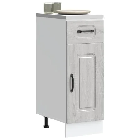 Mueble bajo de cocina Kalmar gris sonoma madera de ingeniería de , Armarios de cocina - Ref: Foro24-853463, Precio: 70,99 €, ...