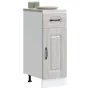 Mueble bajo de cocina Kalmar gris sonoma madera de ingeniería de , Armarios de cocina - Ref: Foro24-853463, Precio: 70,99 €, ...