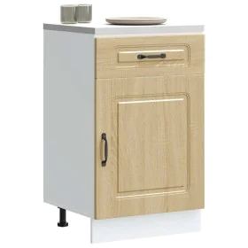 Mueble bajo de cocina Kalmar madera ingeniería roble Sonoma de , Armarios de cocina - Ref: Foro24-853480, Precio: 92,63 €, De...