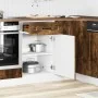 Mueble bajo de cocina Kalmar madera ingeniería de roble ahumado de , Armarios de cocina - Ref: Foro24-853482, Precio: 100,20 ...