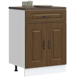 Mueble bajo de cocina Kalmar madera ingeniería de roble marrón de , Armarios de cocina - Ref: Foro24-853494, Precio: 89,18 €,...