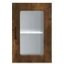 Armario pared cocina puerta de cristal Kalmar roble ahumado de , Armarios de cocina - Ref: Foro24-853532, Precio: 56,02 €, De...