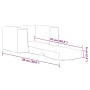 Sofá cama para niños felpa suave rosa de , Mobiliario para bebés y niños pequeños - Ref: Foro24-4104789, Precio: 35,62 €, Des...