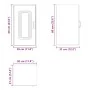 Armario de pared cocina Kalmar madera vieja madera ingeniería de , Armarios de cocina - Ref: Foro24-853545, Precio: 47,14 €, ...