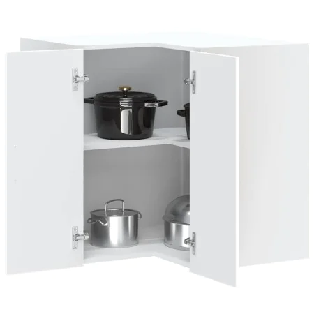 Armario cocina esquina de pared Kalmar madera ingeniería blanca de , Armarios de cocina - Ref: Foro24-853617, Precio: 85,53 €...