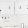 Armario cocina esquina de pared Kalmar madera ingeniería blanca de , Armarios de cocina - Ref: Foro24-853617, Precio: 85,53 €...