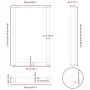 Patas de mesa centro forma U 2uds acero antracita 60x(90-91) cm de , Patas para mesas - Ref: Foro24-4013226, Precio: 110,05 €...