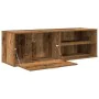Mueble de TV madera contrachapada envejecida 120x34x37 cm de , Muebles TV - Ref: Foro24-855972, Precio: 76,51 €, Descuento: %