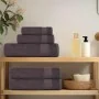 Toallas de sauna 25 uds 100% algodón antracita 80x200 cm 360gsm de , Toallas - Ref: Foro24-136696, Precio: 224,66 €, Descuent...