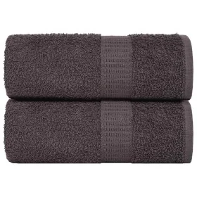 Toallas de visita 2piezas antracita 30x50cm 360gsm 100% algodón de , Toallas - Ref: Foro24-136677, Precio: 12,14 €, Descuento: %