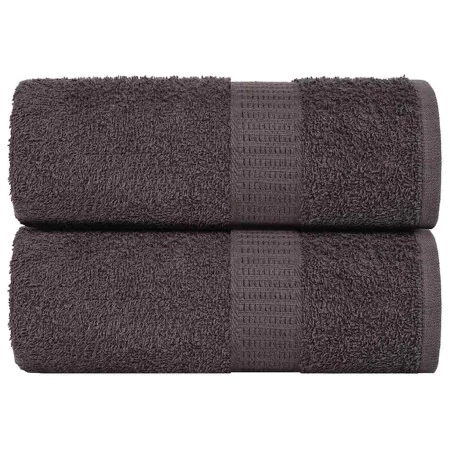 Toallas de visita 2piezas antracita 30x50cm 360gsm 100% algodón de , Toallas - Ref: Foro24-136677, Precio: 12,14 €, Descuento: %