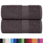 Toallas de visita 2piezas antracita 30x50cm 360gsm 100% algodón de , Toallas - Ref: Foro24-136677, Precio: 12,14 €, Descuento: %