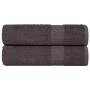 Toallas de baño 2 uds antracita 100x150 cm 360 gsm 100% algodón de , Toallas - Ref: Foro24-136689, Precio: 27,58 €, Descuento: %
