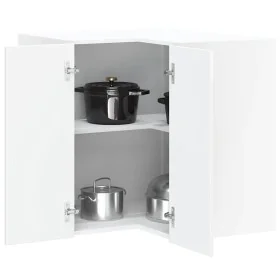 Armario de cocina de esquina pared Porto blanca de alto brillo de , Armarios de cocina - Ref: Foro24-854099, Precio: 91,62 €,...