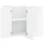 Armario de cocina de esquina pared Porto blanca de alto brillo de , Armarios de cocina - Ref: Foro24-854099, Precio: 91,62 €,...