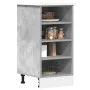 Armario bajo madera de ingeniería gris hormigón 40x44,5x81,5 cm de , Armarios de cocina - Ref: Foro24-854205, Precio: 56,70 €...