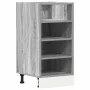 Armario bajo de madera de ingeniería gris sonoma 40x44,5x81,5cm de , Armarios de cocina - Ref: Foro24-854207, Precio: 64,98 €...