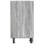 Armario bajo de madera de ingeniería gris sonoma 40x44,5x81,5cm de , Armarios de cocina - Ref: Foro24-854207, Precio: 64,98 €...