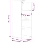 Armario colgante madera ingeniería gris Sonoma 20x29,5x60 cm de , Armarios de cocina - Ref: Foro24-854162, Precio: 38,20 €, D...