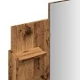 Tocador con espejo envejecida 96x39x142 cm de , Tocadores para dormitorios - Ref: Foro24-857011, Precio: 107,00 €, Descuento: %