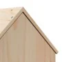Casa para gatos madera maciza pino 41x50x50 cm de , Mobiliario para gatos - Ref: Foro24-859295, Precio: 55,26 €, Descuento: %