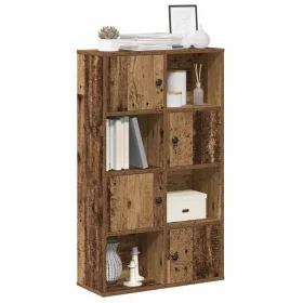 Estantería madera de ingeniería color envejecido 60x24x101,5 cm de , Librerías y estanterías - Ref: Foro24-860398, Precio: 76...