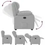 Sillón reclinable de tela gris nube de , Sillones - Ref: Foro24-4015709, Precio: 223,80 €, Descuento: %