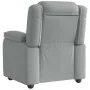 Sillón reclinable de tela gris claro de , Sillones - Ref: Foro24-4015700, Precio: 260,48 €, Descuento: %