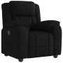 Sillón reclinable de tela negro de , Sillones - Ref: Foro24-4015702, Precio: 243,45 €, Descuento: %
