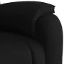 Sillón reclinable de tela negro de , Sillones - Ref: Foro24-4015702, Precio: 243,45 €, Descuento: %