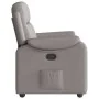 Sillón reclinable de tela gris taupe by , Armchairs - Ref: Foro24-4015687, Price: 202,15 €, Discount: %