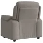 Sillón reclinable de tela gris taupe by , Armchairs - Ref: Foro24-4015687, Price: 202,15 €, Discount: %