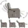 Sillón reclinable de tela gris taupe by , Armchairs - Ref: Foro24-4015687, Price: 202,15 €, Discount: %