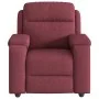 Sillón de masaje reclinable de tela color vino tinto de , Sillones - Ref: Foro24-4015693, Precio: 201,69 €, Descuento: %
