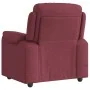 Sillón de masaje reclinable de tela color vino tinto de , Sillones - Ref: Foro24-4015693, Precio: 201,69 €, Descuento: %