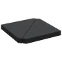 Placa de peso para sombrilla 2uds granito negro triangular 14kg de , Bases para sombrillas - Ref: Foro24-4100003, Precio: 83,...